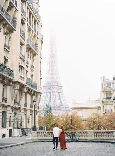 Engagement at the Eiffel Tower