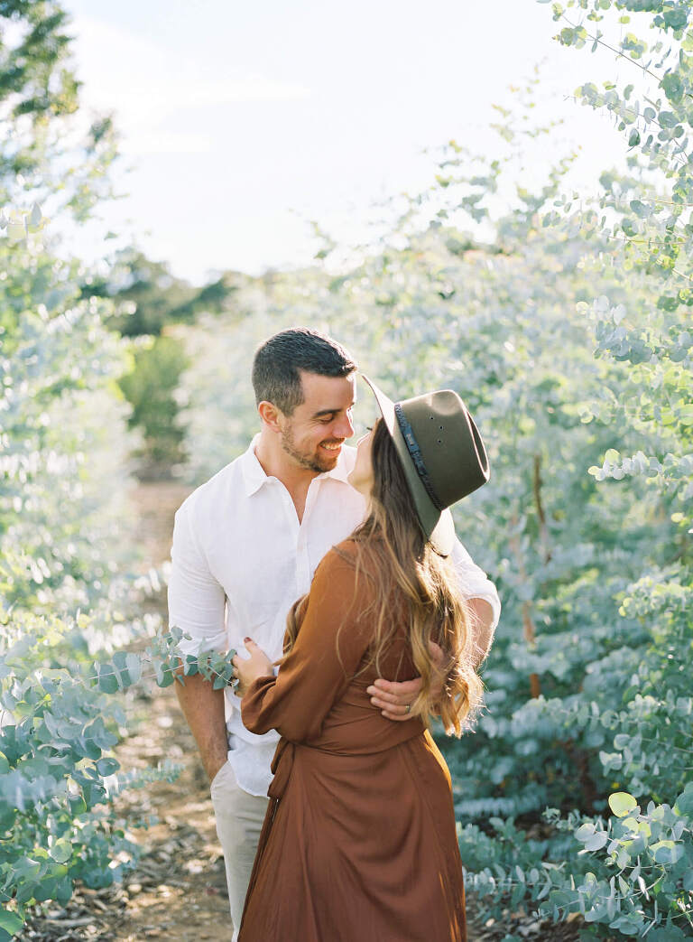 Engagement photography couple in love